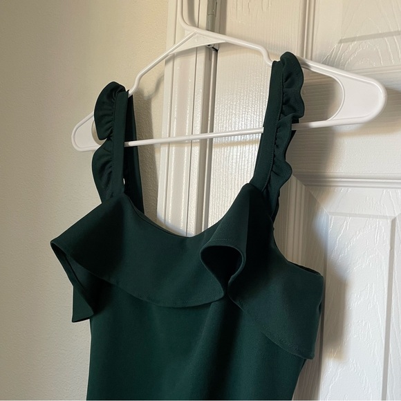 Forest/Emerald/Hunter Green Cocktail Dress - Picture 4 of 5